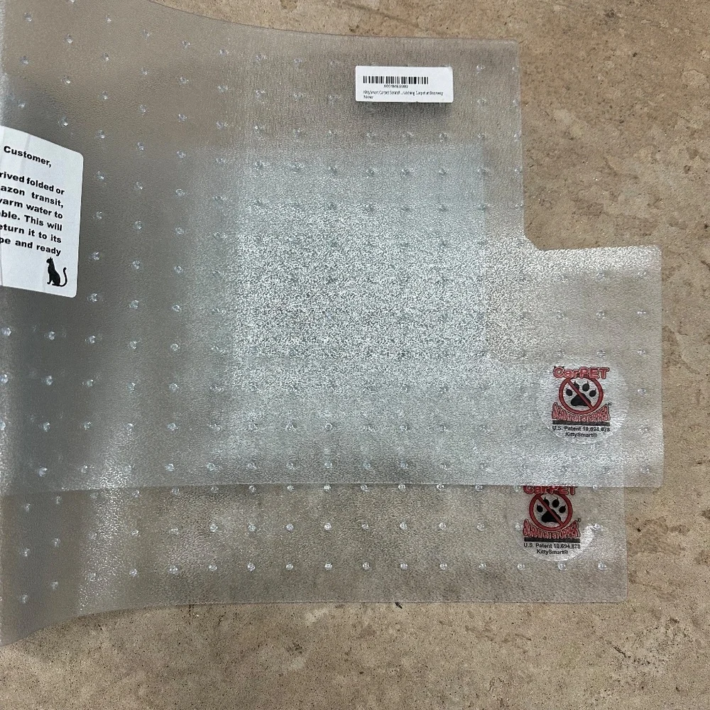 KittySmart Carpet Scratch Stopper - Stop Cats from Scratching Carpet at Doorway